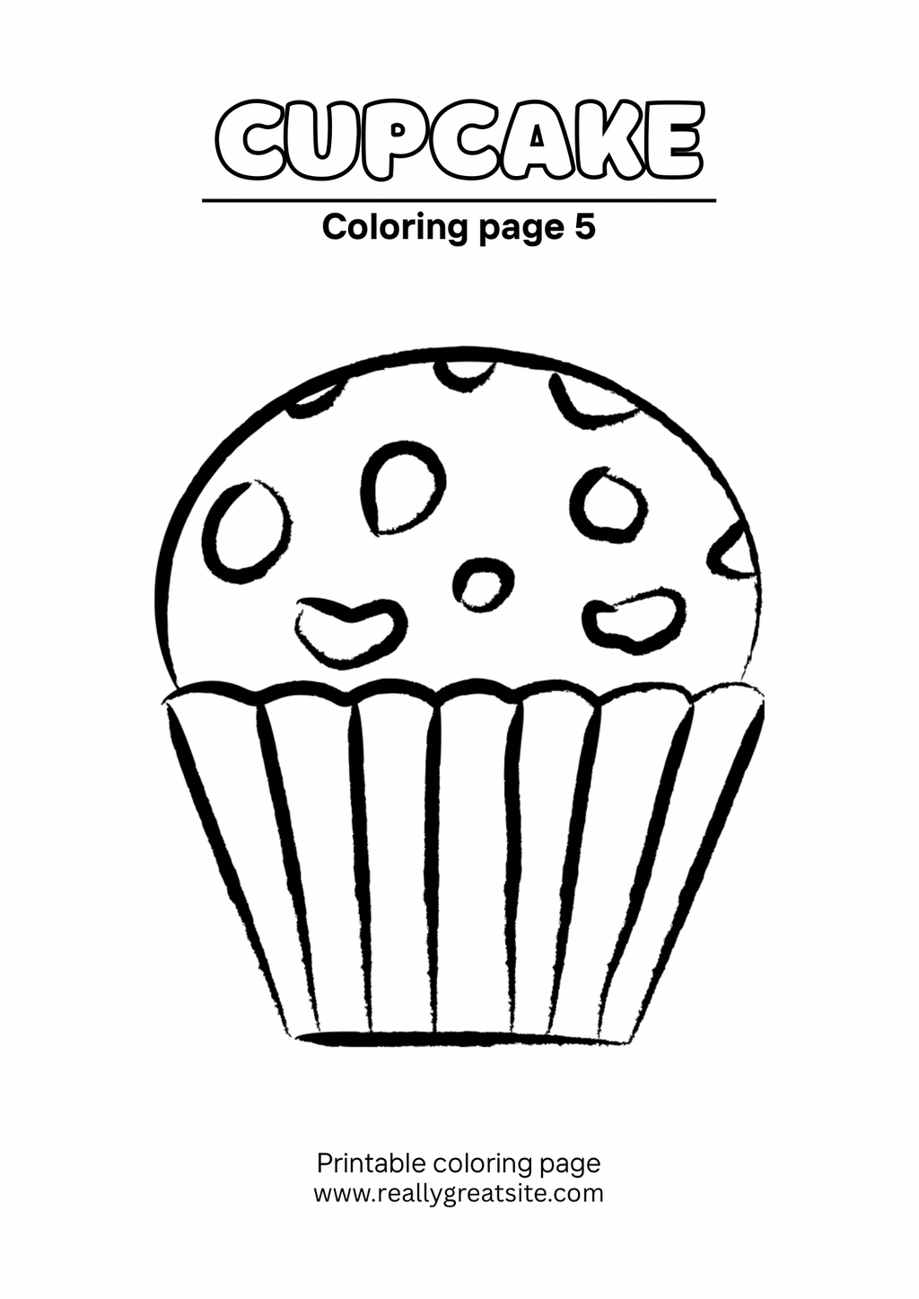 Color cupcake picture