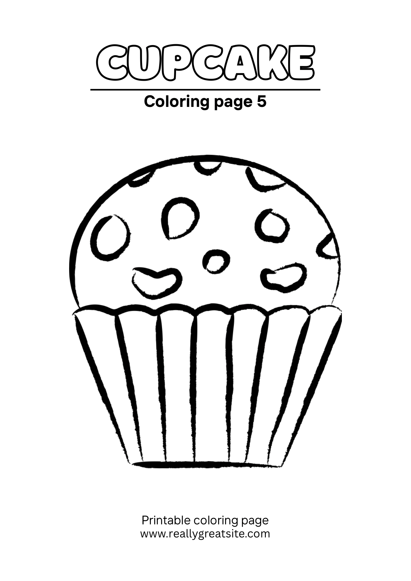 Color cupcake picture